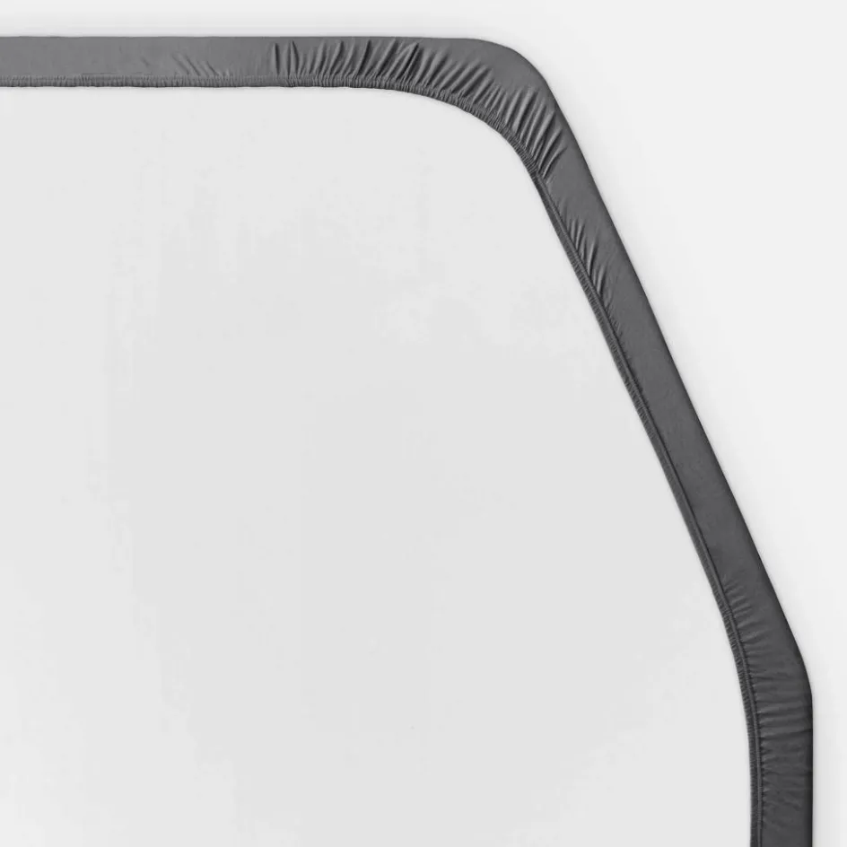 Walra Travel Jersey hoeslaken Frans bed rechts antraciet