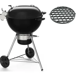 Online Weber Master-Touch GBS Premium E-5775 houtskoolbarbecue  black inclusief GBS grillrooster