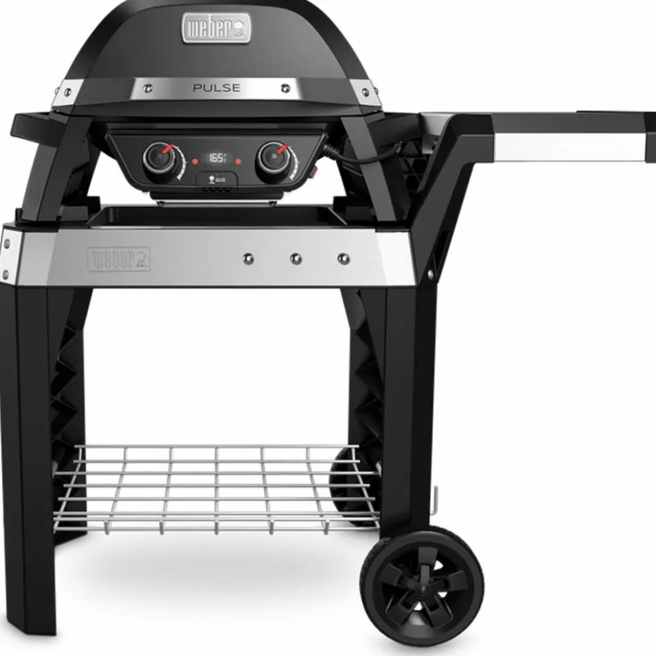 Weber Pulse 2000 elektrische barbecue black inclusief onderstel