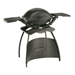 Weber Q2400 elektrische barbecue dark grey inclusief stand