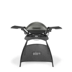 Weber Q2400 elektrische barbecue dark grey inclusief stand