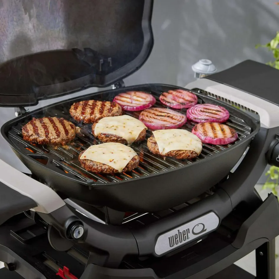 Sale Weber Q 1200N gasbarbecue black inclusief onderstel