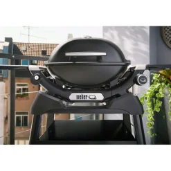 Sale Weber Q 1200N gasbarbecue black inclusief onderstel