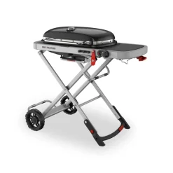 Outlet Weber Traveler gasbarbecue black