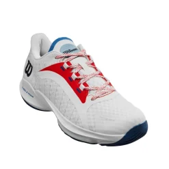 Best Wilson Hurakn Pro padelschoenen dames white red