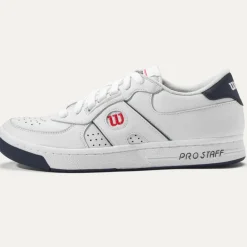 Wilson Pro Staff 87 schoenen heren white navy blazer