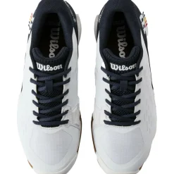 Wilson Rush Pro Ace Clay tennisschoenen heren white navy brown gum