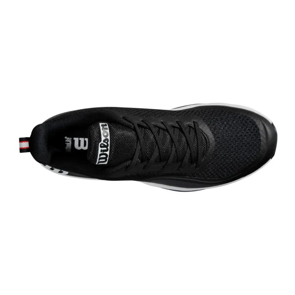 Wilson Rush Pro Lite padelschoenen heren black ebony white