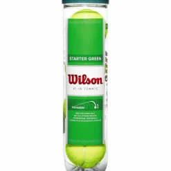 Outlet Wilson Starter Green tennisballen 4-pack