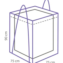 Winza Outdoor Covers  Premium lounge kussentas 75 x 75 x 90