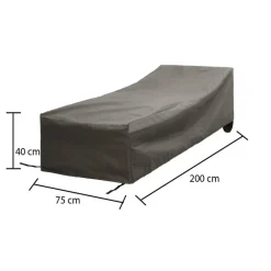 Sale Winza Outdoor Covers  Premium loungebed hoes 200 x 75 x 40 grijs
