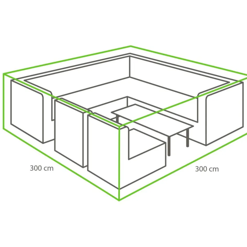Winza Outdoor Covers Premium loungeset hoes 300 x 300 x 75