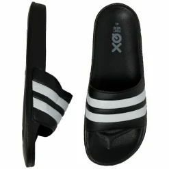 XQ 000121994002 slippers heren black white