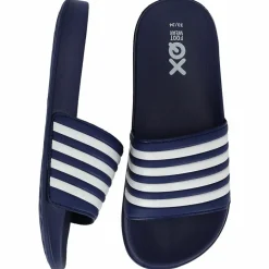 Online XQ 000133894006 slippers junior kobalt blue white