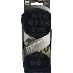 Xtreme Sockswear  Grip voetbalsokken navy 2-pack