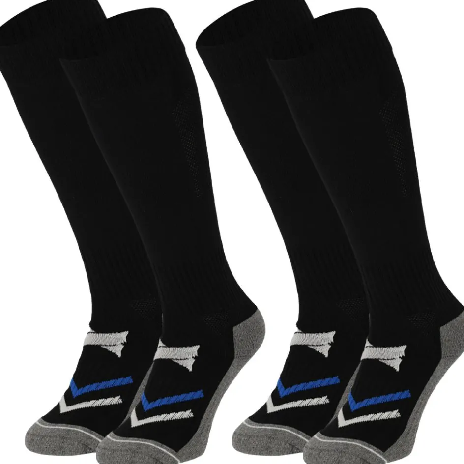 Sale Xtreme Sockswear Pro Soccer voetbalsokken black 2-pack