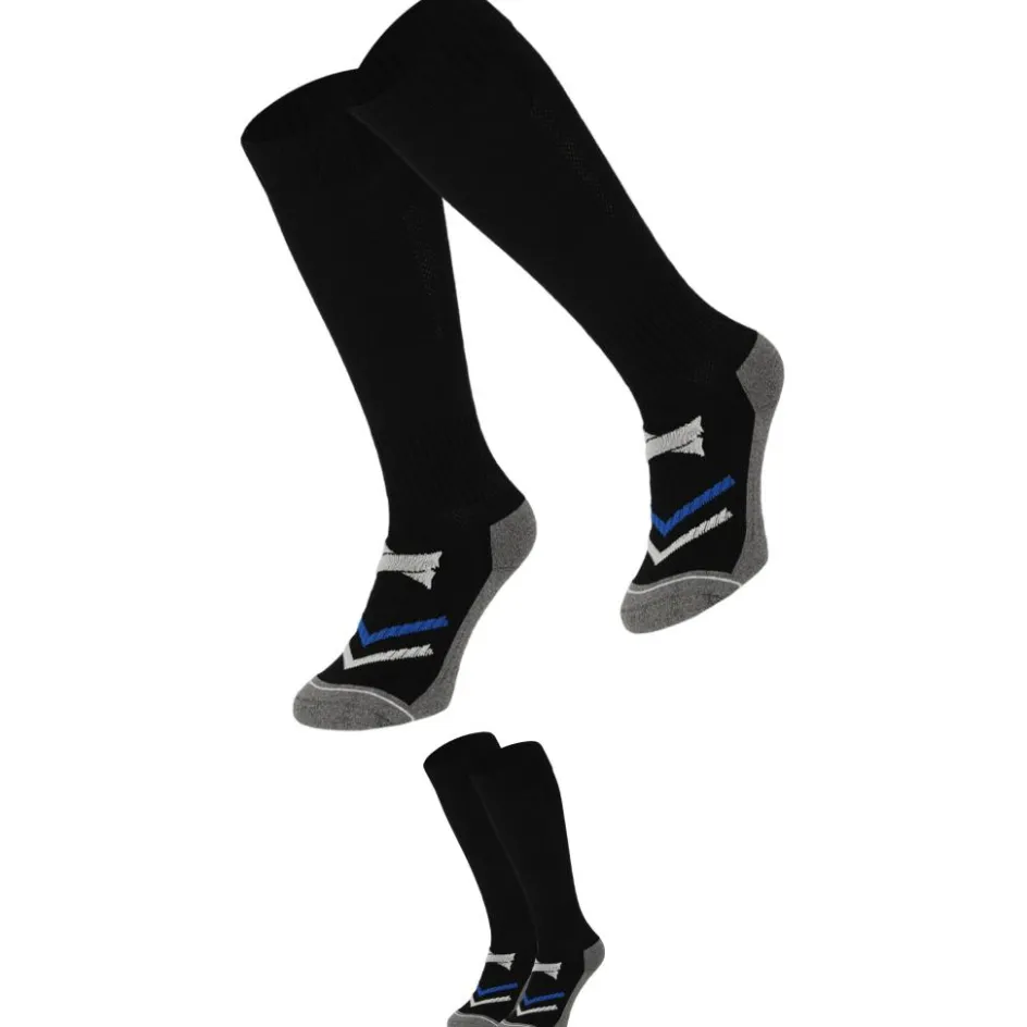 Sale Xtreme Sockswear Pro Soccer voetbalsokken black 2-pack